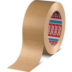 Verpackungsklebeband Papier tesapack® 4713 chamois L.50m B.50mm TESA | 6 Stück