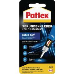 Sekundenkleber Ultra Gel 10g farblos Tube PATTEX | 12 Stück