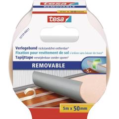 Doppelseitiges Verlegeband 55729 L.5m B.50mm Rl.TESA | 6 Stück