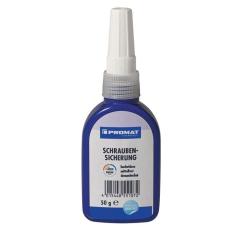 Schraubensicherung 50g mf.hochvikos dunkelblau Flasche TECWERK CHEMICALS | 10 Stück