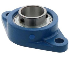 Flanschlager-Gehäuseeinheiten UCFLE201 12 mm oval SNR