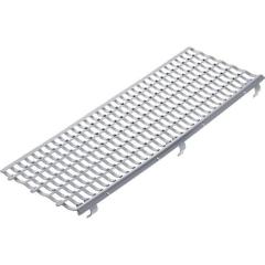 Laubfanggitter B.100-150mm L.1m grau PROTEKTOR | 30 Stück