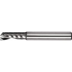 Einzahnfräser Typ W, Ø 12 mm VHM 25 Grad HA Z.1 lang TECWERK