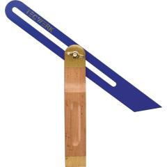 Schmiege Schienen-L.250mm MS blau lack.TECWERK