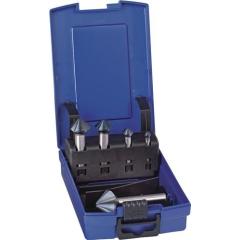 Kegelsenkersatz DIN 335C 90Grad 6,3-25,0mm HSS Nano 5-tlg.Ku.-Kass.TECWERK