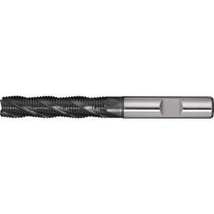 Schaftfräser DIN 844 Typ HR, Ø 10 mm HSS-Co PM ALCRONA Weldon Z.4 lang TECWERK