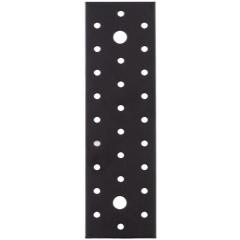 Lochplatte H200xB60xS2mm STA roh,verzinkt,schwarz ku.-besch.GAH | 25 Stück