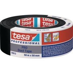 Gewebeband Duct Tape PRO 74613 schwarz L.50m B.50mm TESA