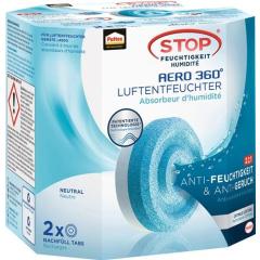 Luftentfeuchter Aero 360 2 Tabs à 450g PLAN2 Neutral Pk.PATTEX | 12 Stück