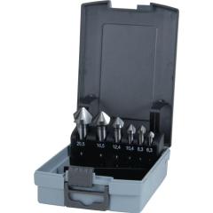 Kegelsenkersatz DIN 335C 90Grad 6,3-20,5mm HM 6-tlg.Ku.-Kass.RUKO