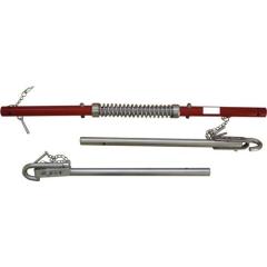 Abschleppstange verz.L1800xB70xH55mm 5,1kg rot/silber HP AUTOZUBEHÖR