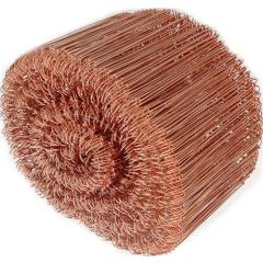 Betonbindedraht D.1mm L.120mm einfach · verkupfert H+R | 1000 Stück