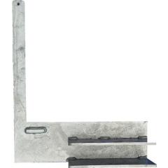 Geländerhalterung B270xH120xL400mm Metall f.RoadPlate 23/05 OXFORD