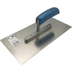 Glättekelle L.280mm B.130mm Buchenholzgriff rostfr.VA HAROMAC | 30 Stück