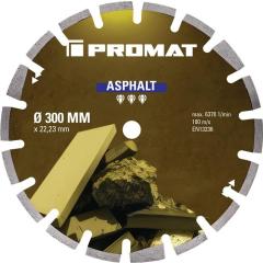 Diamanttrennscheibe ASPHALT D.300mm Bohr.20mm Seg.-H.10mm Seg.-S.3,2mm