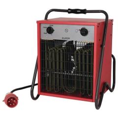 Elektroheizer 570 m³/h 0/5000/10000/15000 W 16 A EUROM