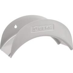 Wandschlauchhalter B.280mm T.130mm silber pulverschichtet GEKA