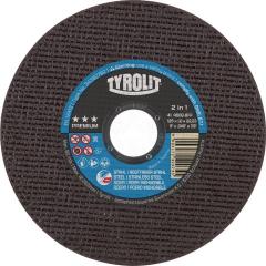 Trennscheibe PREMIUM D125x1,6mm ger.2in1 Bohr.22,23mm TYROLIT | 25 Stück