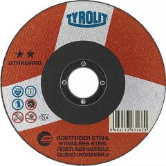 Trennscheibe STANDARD D125x1mm ger.Bohr.22,23mm TYROLIT | 25 Stück