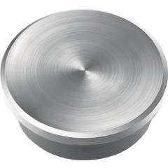 Magnet de Luxe D.25mm silber MAGNETOPLAN | 10 Stück