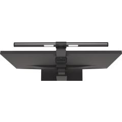 Bildschirmleuchte ABS,Fe schwarz m.Klemme LED HANSA