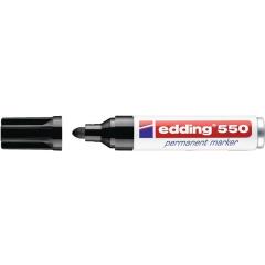 Permanentmarker 550 schwarz Strich-B.3-4mm Rundspitze EDDING | 10 Stück