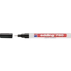 Lackmarker 780 schwarz Strich-B.0,8mm Rundspitze EDDING | 10 Stück