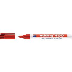 Permanentmarker 400 rot Strich-B.1mm Rundspitze EDDING | 10 Stück