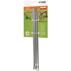 Erdnagel Metall,verz.L.25cm WINDHAGER | 10 Stück