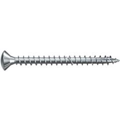 fischer Power-Fast II 4 x 35/30, PZ2, Linsensenkkopf, Stahl gvz, blau passiviert - 500 Stück
