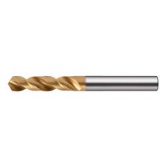 Spiralbohrer DIN 1897 Typ UNI | Ø 1,8 mm HSS-Co TiN Zyl.schaft ext.kurz TECWERK | 10 Stück