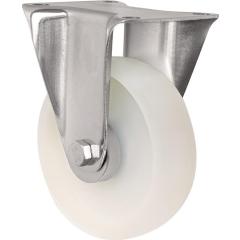 Bockrolle D.100mm Trgf.150kg PA Platte L105xB80mm TECWERK