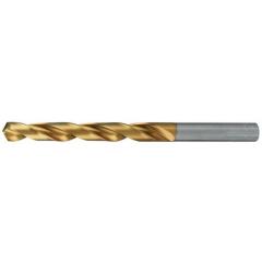 Spiralbohrer DIN 338 Typ N | Ø 8,1 mm HSS profilgeschl.TiN Zyl.schaft kurz TECWERK | 10 Stück