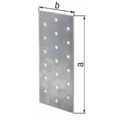 Lochplatte 240x80x2 sdmverz.EN 14545:29-2 GAH | 25 Stück