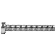 DIN 84, Zylinderschrauben mit Schlitz M 1,2 x 4, Stahl blank gedreht | 100 Stück