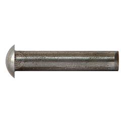 Flachrundniete | DIN 674 | 3 x 16 mm | Stahl | 1000 Stück
