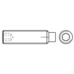 DIN 915 | Stahl 45 H | M 8 x 35 mm | 200 Stück
