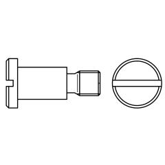 DIN 923 | Stahl 4.8/5.8 | M 6 x 4 x 9,0 mm | 100 Stück