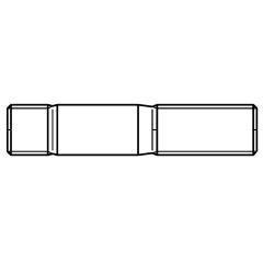 DIN 938 | Stahl 8.8 | M 24 x 100 mm | 5 Stück