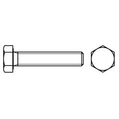 DIN 961 | Stahl 10.9 | M 16 x 1,5 x 60 mm | 50 Stück