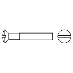 DIN 964 | Stahl 4.8 galvanisch verzinkt | M 3 x 20 mm | 2000 Stück