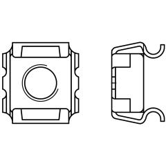 Käfigmuttern | Typ SMG | M 5 | 8 / 9,5 | 1000 Stück
