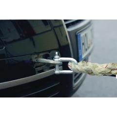 Auto-Abschleppseil 2500kg Sisal Schäkel/Schäkel L.400cm D.16mm HP AUTOZUBEHÖR