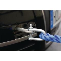 Auto-Abschleppseil 4000kg PP Schäkel/Schäkel L.400cm D.20mm HP AUTOZUBEHÖR