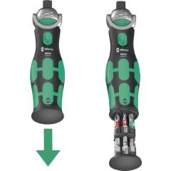 Steckschlüsselsatz 8009 Zyklop Pocket Set 3 27-tlg.3/8Zoll+1/4 Zoll WERA