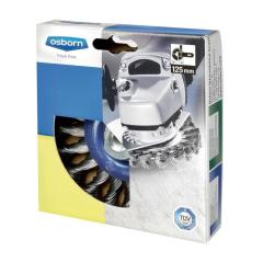 Rundbürste TÜV-geprüft D.125mm Drahtstärke 0,5mm 13mm 12500min-¹ OSBORN