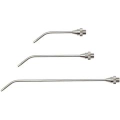 Verlängerungsdüse Bohrung 3,0 mm MS vern. 250 mm lang gebogen