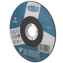 Trennscheibe BASIC D230x1,9mm ger.2in1 Bohr.22,23mm TYROLIT | 25 Stück