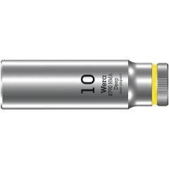 Steckschlüsseleinsatz 8790 HMA Deep 1/4 Zoll a6-KT.SW 10mm L.50mm WERA