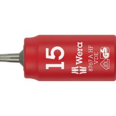 Steckschlüsseleinsatz 8767 A VDE HF 1/4 Zoll TX 15 L.36mm WERA